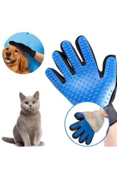 Kedi Köpek Tüy Toplayıcı Eldiven Toz Kıl Tüy Toplama Masaj Eldiveni Tarak