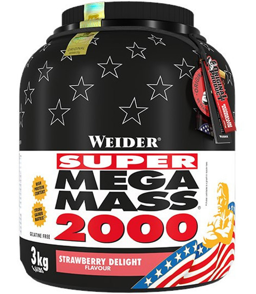 Super Mega Mass 2000 3 Kg Çilek