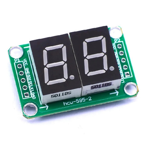 7 Segment Display Modülü 2 Haneli