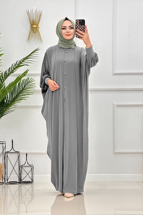 YARASA KOL DÜĞMELİ FERACE