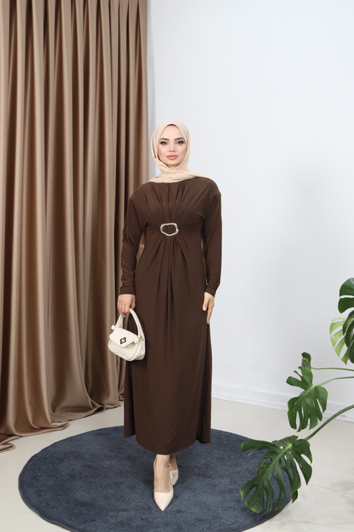 ZARAFET SANDY ELBİSE