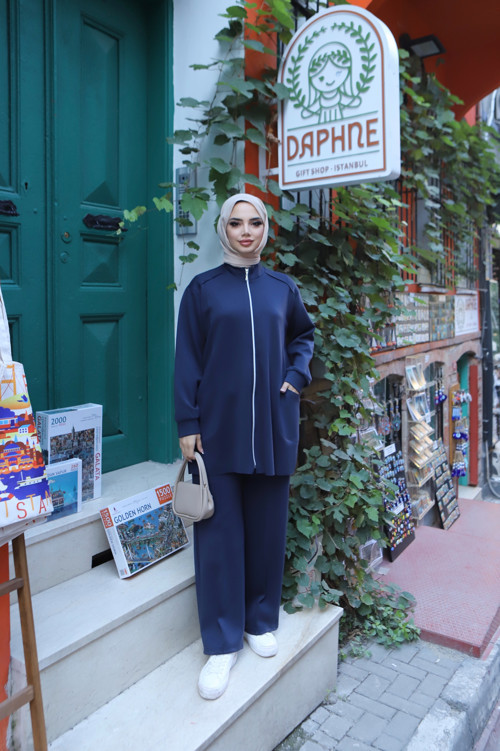 Cepli Fermuarlı Modal Takım