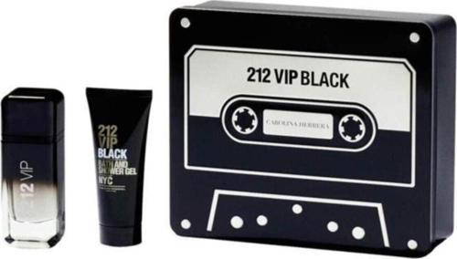 212 Vip Men 100 Ml Black Edp  Erkek Parfüm + Shower Gel 100 Ml 8411061980736