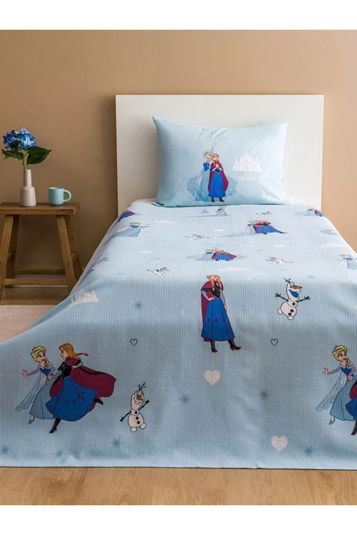 Karışık Frozen Baskılı Çocuk Pike Seti