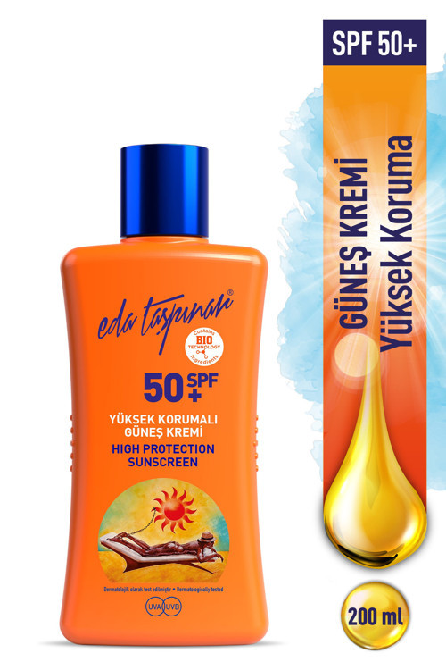 Yüksek Korumalı Güneş Kremi Spf50+ - 200 Ml