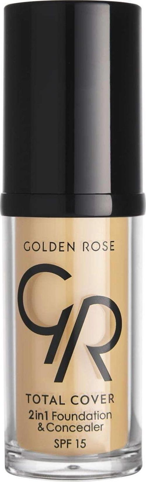 2'Si 1 Arada Fondöten & Kapatıcı - Total 2 In 1 Foundation & Concealer No:3 8691190963637