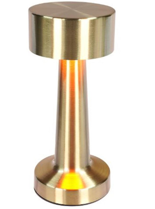 SL-M9066 Aurora 1800mAh Batarya 60 Lümen Gold 3 Renk Işıklı Dokunmatik Dekoratif Masa Lambası