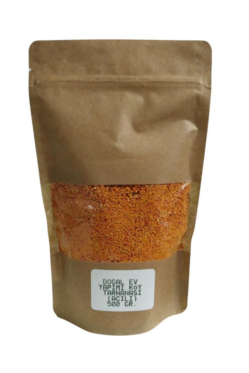 Nazilli Acılı Köy Tarhanası Doğal Üretim Ev Yapımı 500 Gr.