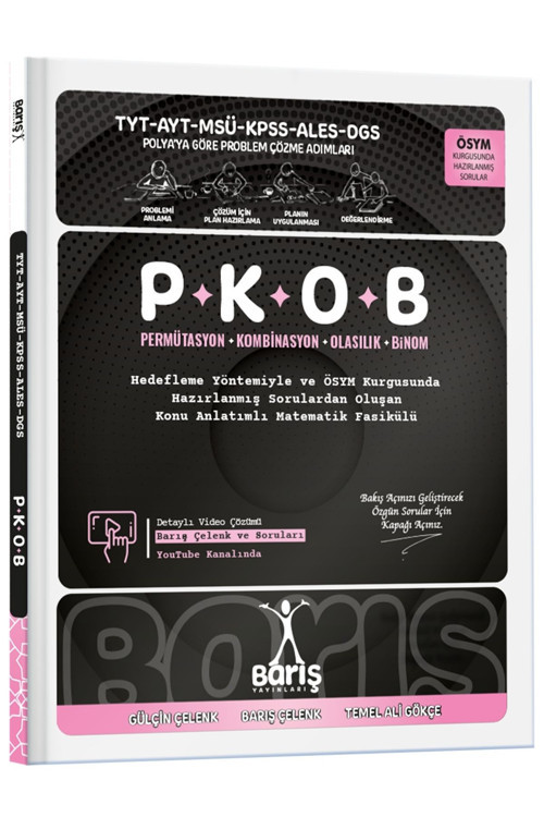 Barış Yayınları Permütasyon Kombinasyon Olasılık Binom Matematik Fasikülleri