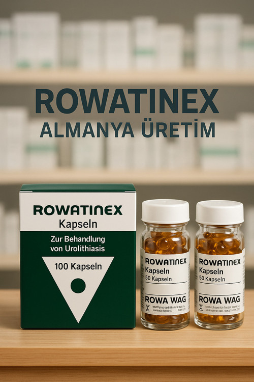 Rowatinex 100 Kapsül Alman 2028 Bitkisel Gıda Takviyesi