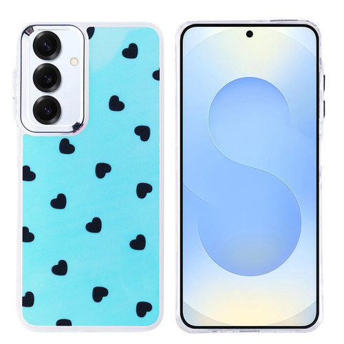 Galaxy S25 Plus Kılıf Airbag Tasarımlı MKST Hadra Kapak - Kalp