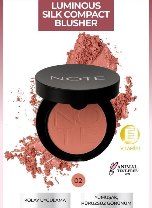 Luminous Silk Compact Allık 02 Pink İn Summer
