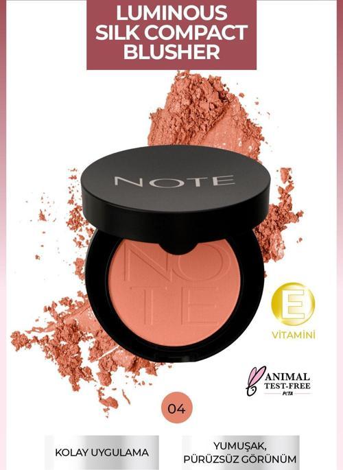 Luminous Silk Compact Allık 04 Soft Peach