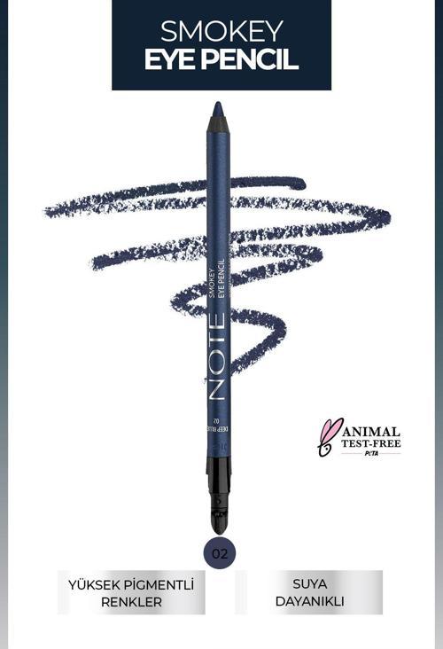Smokey Eye Waterproof Aplikatörlü Göz Kalemi 02 Deep Blue - Lacivert
