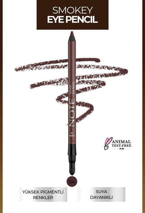 Smokey Eye Waterproof Aplikatörlü Göz Kalemi 04 Copper - Bakır