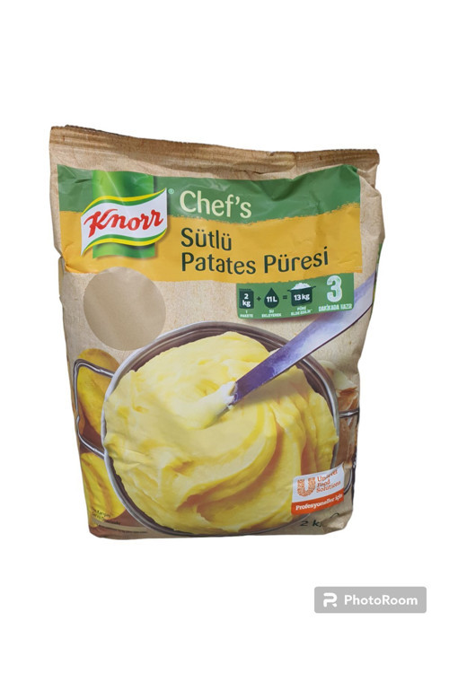Sütlü Patates Püresi 2kg X 4 Adet
