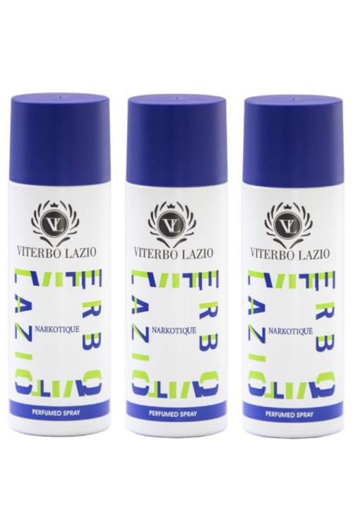 Narkotique 3 X 200 Ml Unisex Deodorant