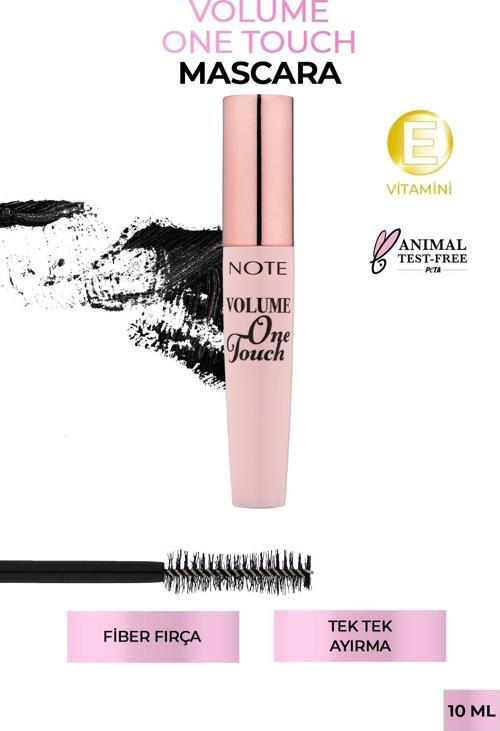 Volume One Touch Tek Tek Ayırma Ve Hacim Etkili Maskara - Siyah