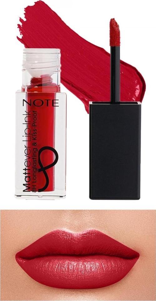 Mattever Lip-Ink Mat Ve Kalıcı Likit Ruj 14 Unpredictable Red - Kırmızı