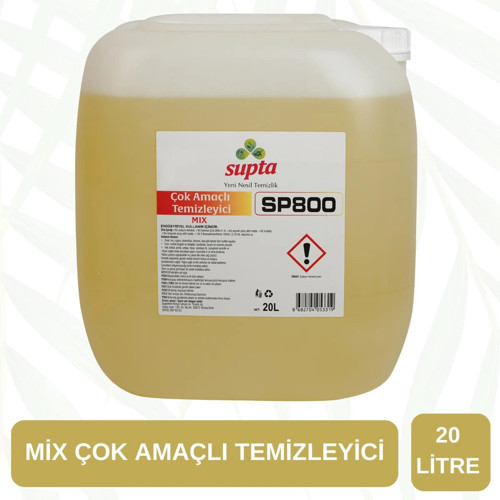 Mix Sarı Güç Çok Amaçlı Temizleyici 20 L