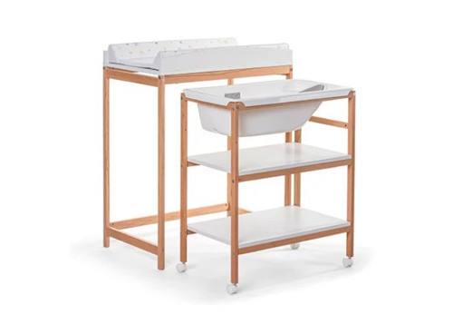 Woody Bebek Küvetli Ahşap Alt Değiştirme Ünitesi