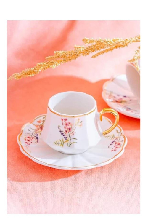 ykg-05988 Isolde 6lı Kahve Fincan Takımı