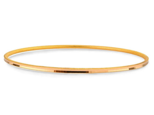 5 Gram 22 Ayar Oluklu Ajda Işçiliksiz Bilezik