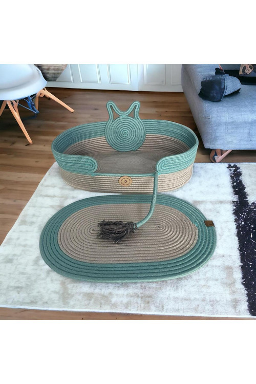 dekoratif modern kaliteli hasır kedi köpek yatağı