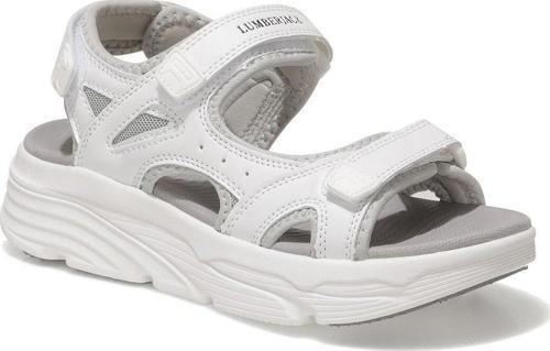 Gena 3Fx Beyaz Comfort Casual Anatomik Çırtlı Spor Sandalet