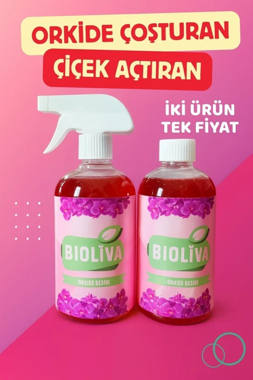 ORKİDE MUCİZE BESİN ÇİÇEK AÇTIRAN 500ML 2 ÜRÜN TEK FİYAT