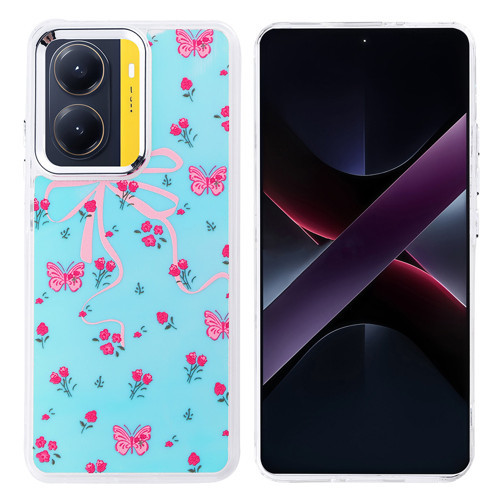 Poco X7 Pro Kılıf Airbag Tasarımlı MKST Hadra Kapak - Kelebek
