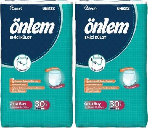 Emici Külot Hasta Bezi Medium Orta 60 Adet