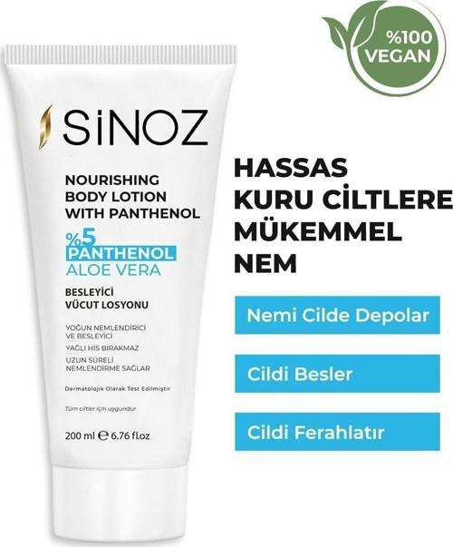 Yoğun Nemlendirici Besleyici El Ayak Vücut Losyonu 200Ml