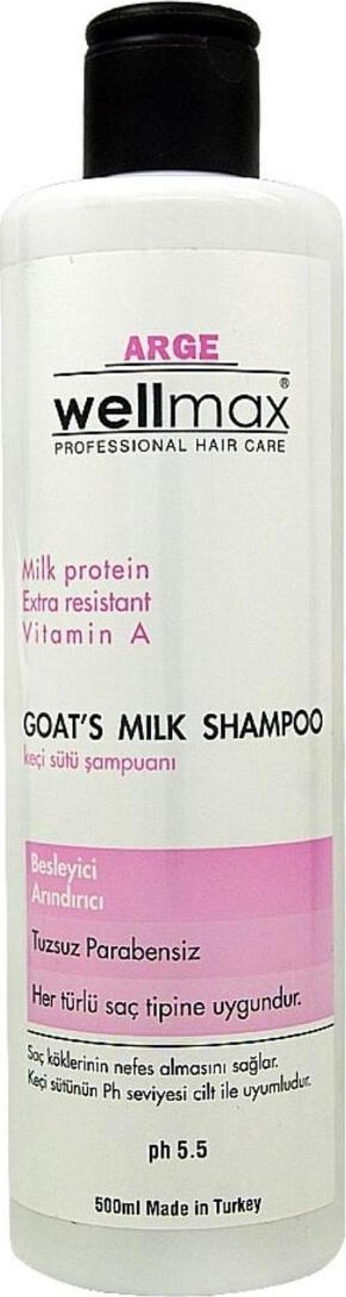 Keçi Sütü Şampuanı 500Ml. Tuzsuz Parabensiz