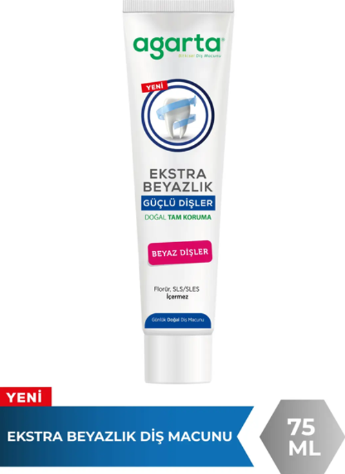 Doğal Ekstra Beyazlık Güçlü Dişler Diş Macunu 75 Ml