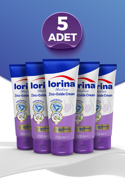 Skin Care Çinko Oksitli bariyer kremi 200 ML 5 Adet