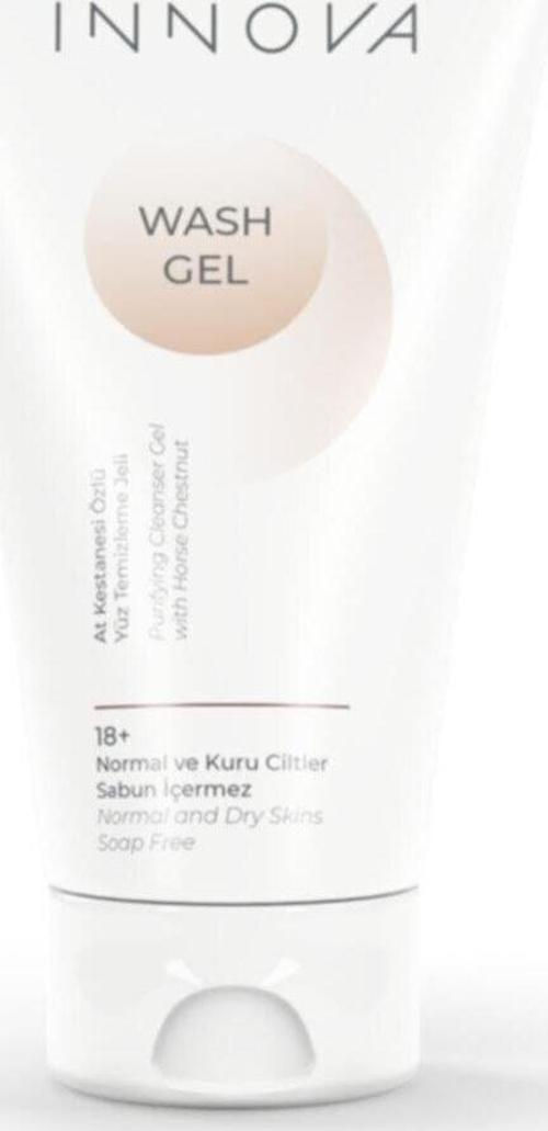 Innova Wash-Gel D.S. - Tüm Cilt Tiplerine Uygun Sabun Ve Alkali Içermeyen Cilt Yıkama Jeli 150 Ml