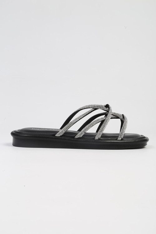 ® | PC-5104-3891 Siyah-Kadın Terlik