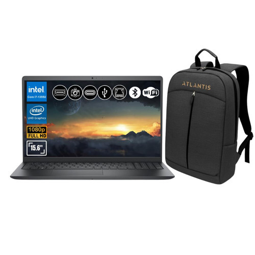 Vostro 3530 i7-1355U 8GB 1TB SSD 15.6" 120 Hz FHD Ubuntu N1601PVNB3530U ATL22 Notebook +Çanta