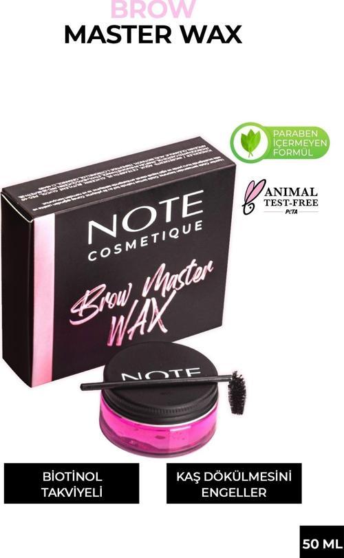 Brow Master Kaş Sabitleyici & Şekillendirici Renksiz Wax