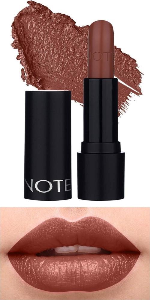 Deep Impact Lipstick Kremsi Dokulu Yarı Parlak Ruj 06 Cinnamon - Kahverengi
