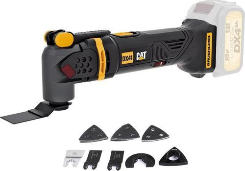 DX41B 18Volt Kömürsüz Profesyonel Çok Amaçlı Devir Ayarlı Raspalama+14 Adet Aksesuar (Akü Dahil Değildir)