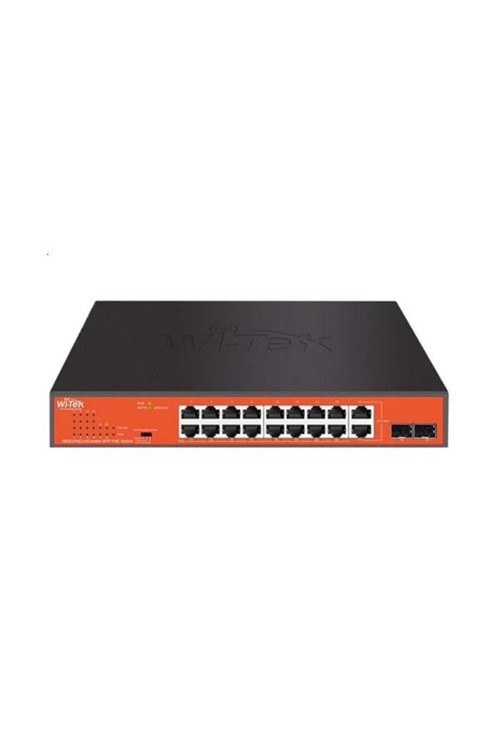 16Port 197W Full Poe Wı-Ps318Gfh Gıgabıt 2X Sfp Yönetilemez Switch