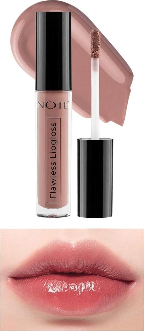 Flawless Lipgloss Nemlendirici Etkili Parlak Ruj 04 Smell Of Coffee - Nude