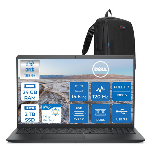 Pro 15 Essential Intel Core I7 1355U 5 Ghz 24GB Ddr5 2tb SSD Freedos 15.6" FHD(1920X1080) 120HZ Wva IPS Taşınabilir Bilgisayar PV152501355UF09 + Zetta Çanta