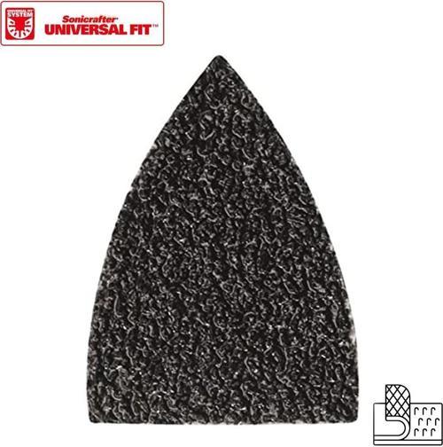 WA2121 Çok Amaçlı Raspalama Makinesı İçin 34x34mm 20Adet 80Kum Cırtlı Universal Parmak Zımpara Kâğıdı
