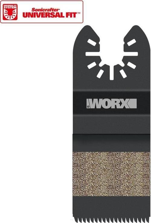 WA4960 Çok Amaçlı Raspalama Makinesı İçin 35x40mm Ahşap, PVC Universal Kesme ve Zımparalama Bıçağı