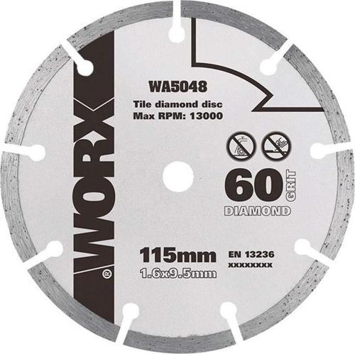 WA5048 115x9,5mm Fayans, Seramik, Mermer Kesme Soketli Elmas Daire Testere Bıçağı