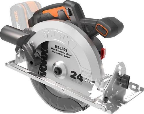 WX520.9 20Volt 190mm Kömürsüz Profesyonel Şarjlı Daire Testere (Akü Dahil Değildir)
