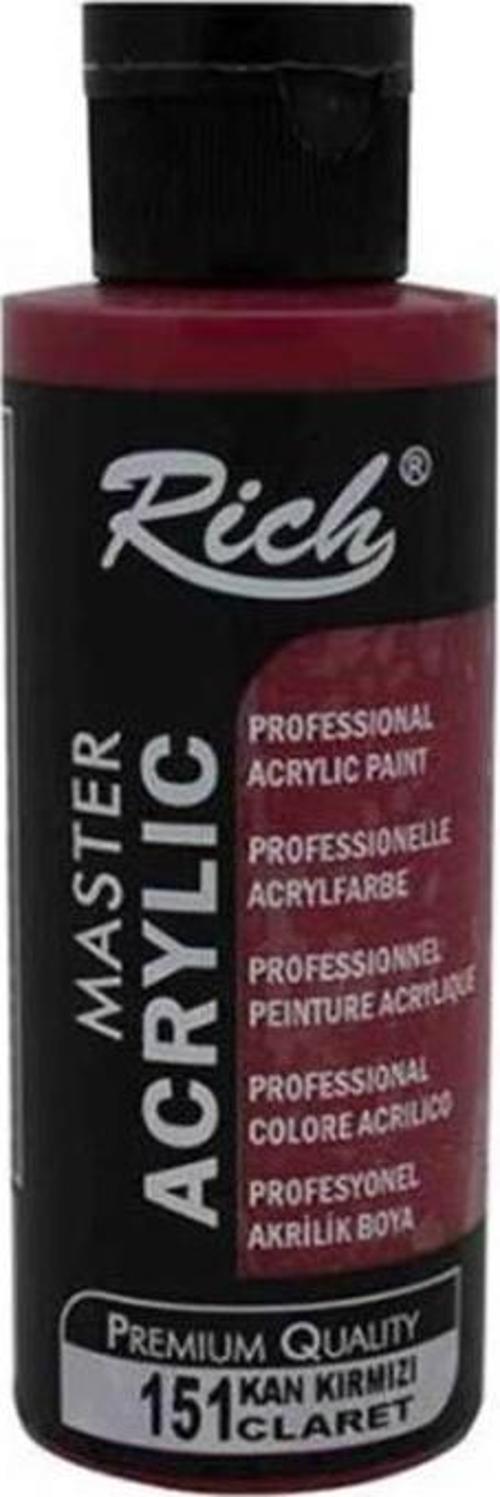 Master Akrilik Boya Kan Kırmızı 120ml
